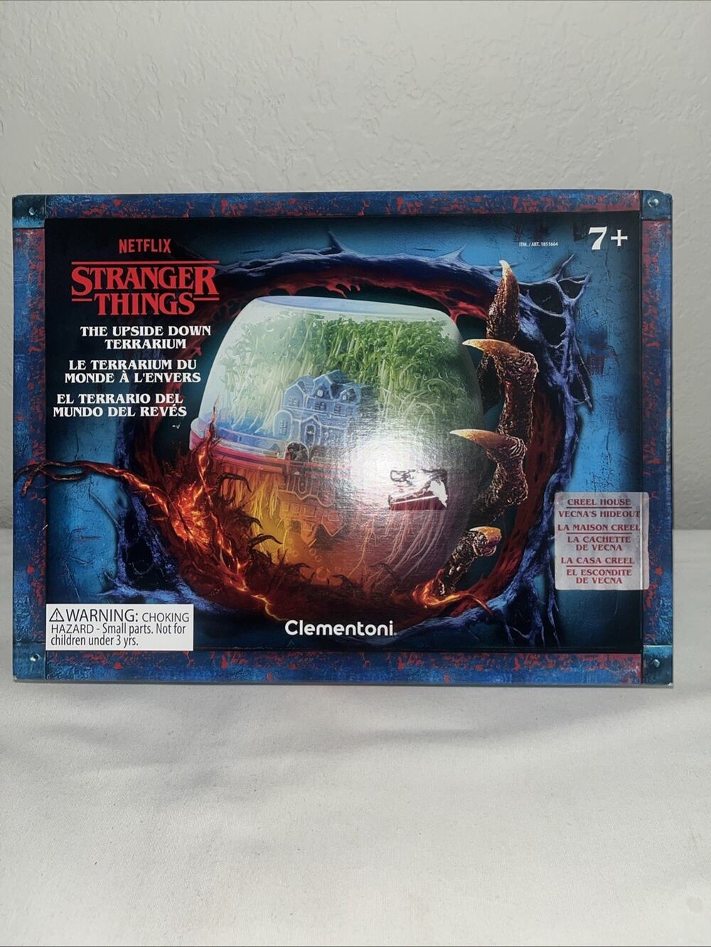 Clementoni Upside Down Terrarium Stranger Things: Vecna's Hideout